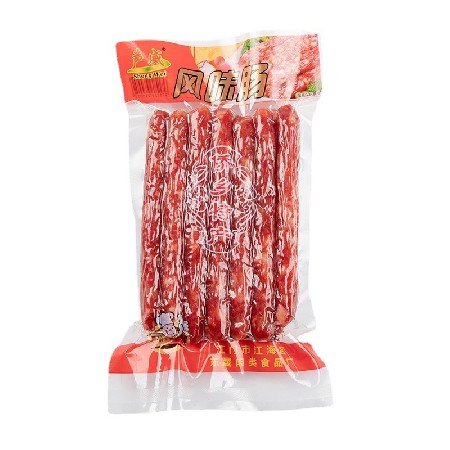 定制广东腊肠 生产厂家批发500克肥肠广味腊肠 腊肉香肠农家腊味