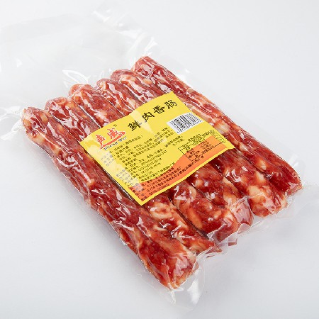 定制250g广味中肠 广东腌制腊味肉制品 腊肠煲仔蒸饭250g香肠批发
